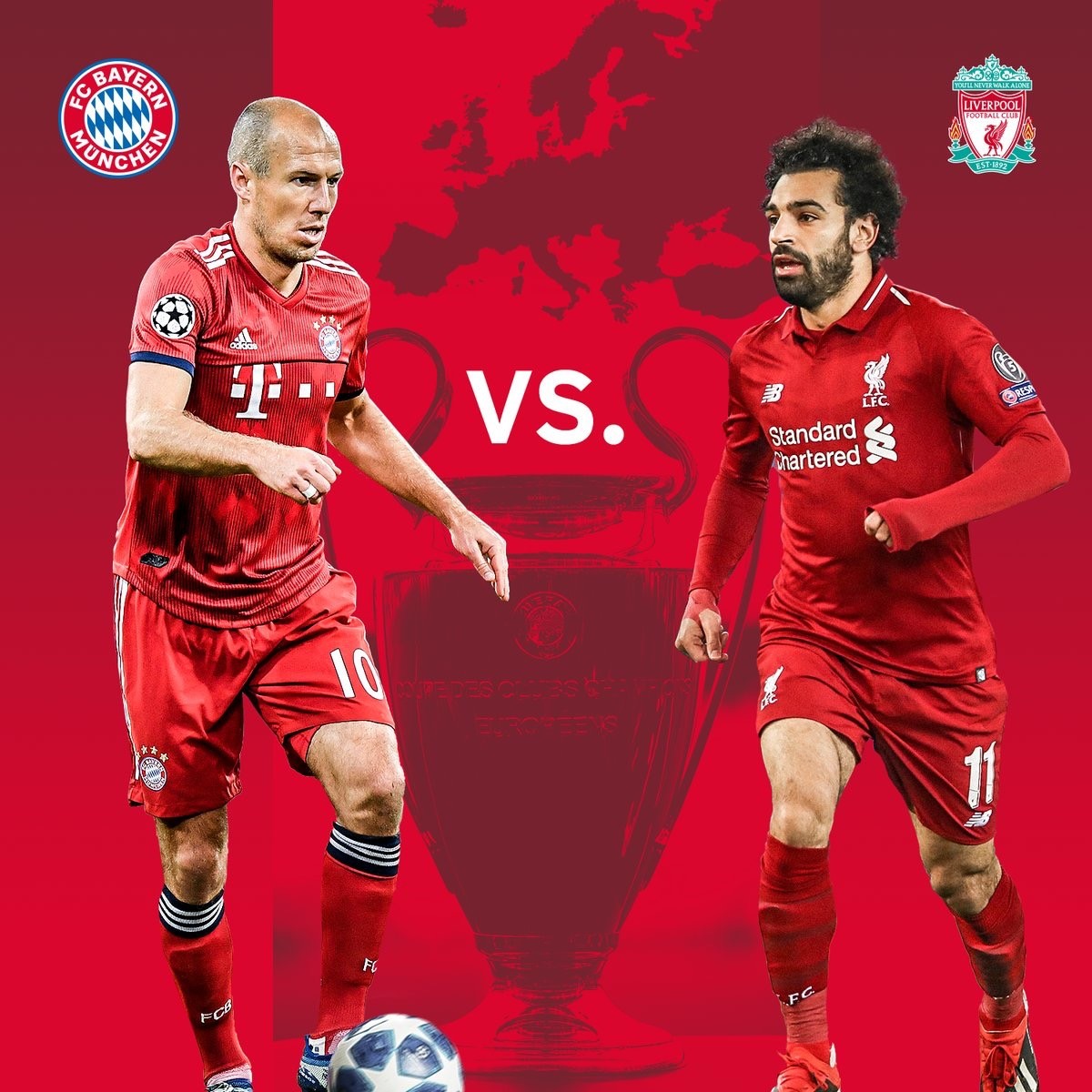 利物浦对阵拜仁慕尼黑的决赛大战即将打响(利物浦对拜仁战绩)
