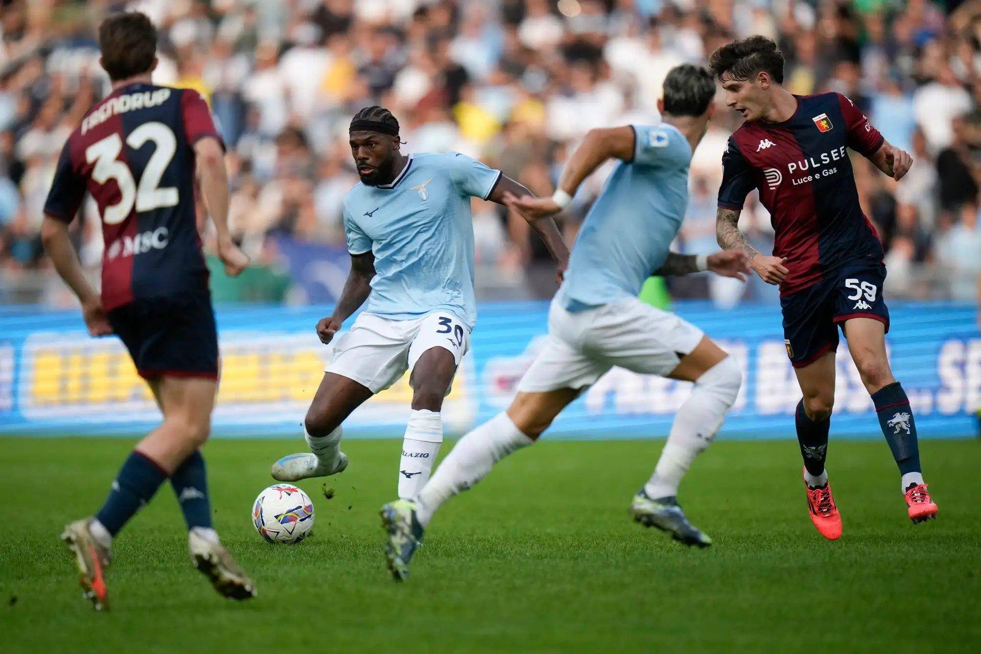 关于拉齐奥战胜热那亚，稳健的比赛策略的信息